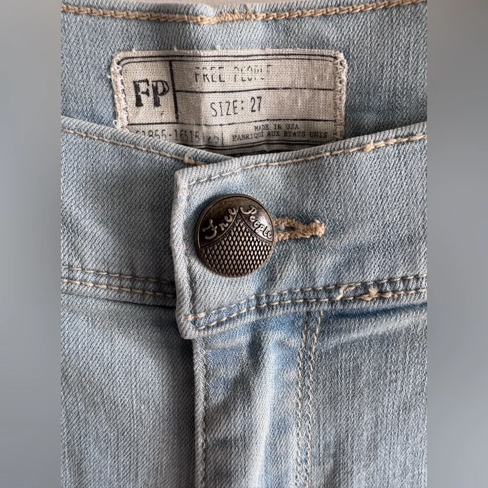 Free People Jeans Light Wash